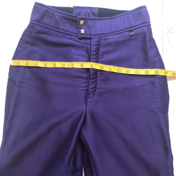 Vintage Kaelin Women’s Ski Pants Fit Size 2-4 Sweaters Accessories Purple Sienna - Picture 7 of 16